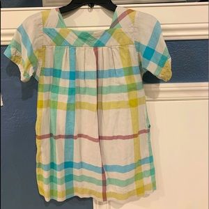 Burberry plaid dress